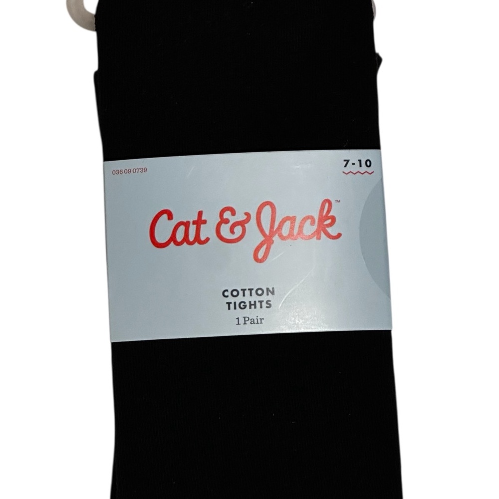 Target Cat & Jack Men's Black Cotton Tights